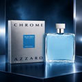 Azzaro Chrome Eau de Toilette for Men – 3.4 oz